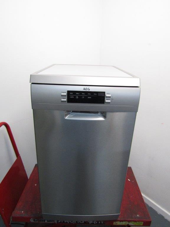 AEG FFB73527ZM Slimline Dishwasher Freestanding Stainless Steel GRADE A