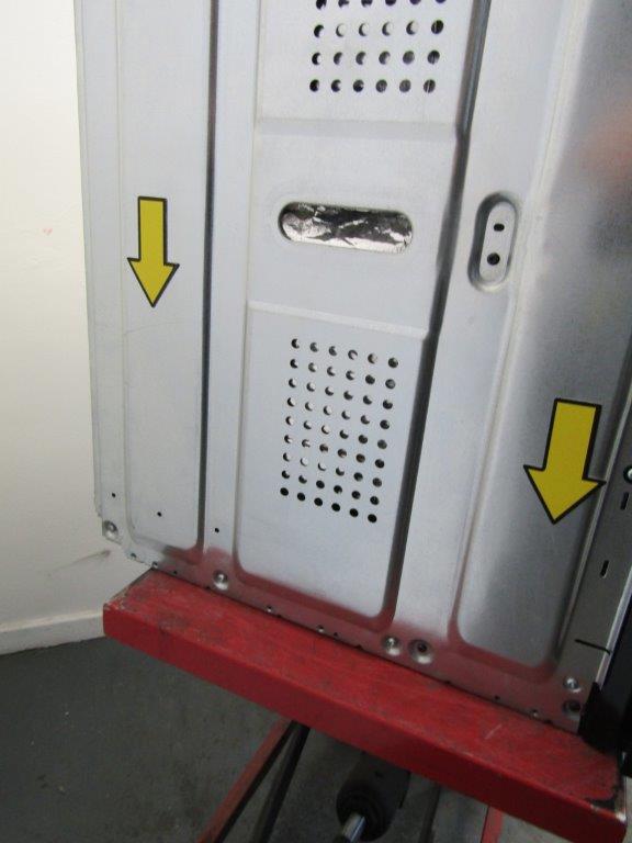 AEG DUB331110M Double Oven Built Under Stainless Steel GRADE A