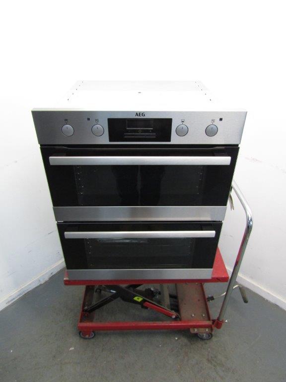 AEG DUB331110M Double Oven Built Under Stainless Steel GRADE A