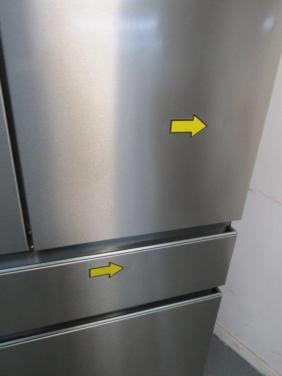 AEG RMB954F9VX Fridge Freezer American Stainless Steel GRADE B