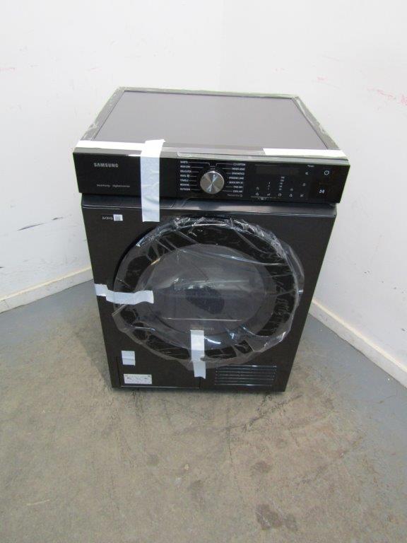 Samsung DV90BBA245AB Tumble Dryer 9kg Heat Pump Black GRADE B