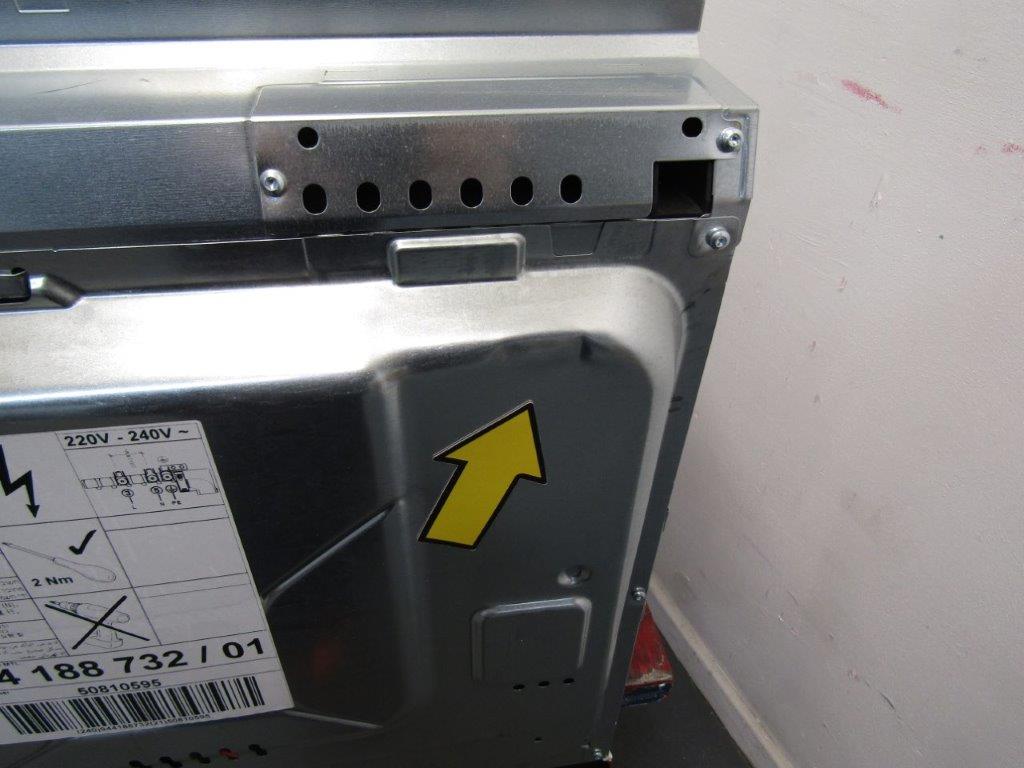 AEG BPK556260M Single Oven Electric Pyrolytic in Stainless Steel GRADE B