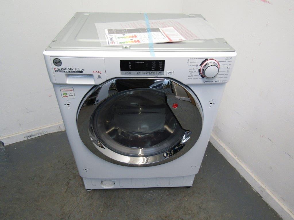 Hoover HBDS485D2ACE Washer Dryer Integrated 8kg + 5kg 1400rpm White GRADE A