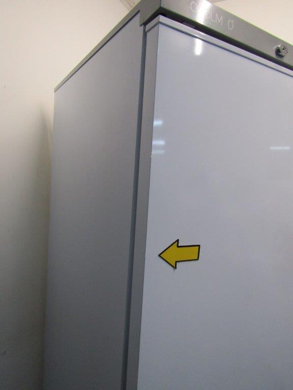 CoolMed CMS400 Pharmacy Fridge 408L Solid Door in White GRADE B