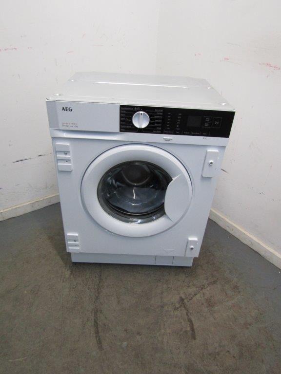 AEG LFX6G7434BI Washing Machine Integrated 7kg 1400rpm in White GRADE B