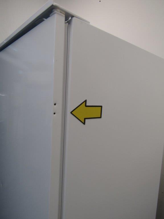 AEG OSC5S185ES Fridge Freezer Fully Integrated 50:50 Sliding Door GRADE B