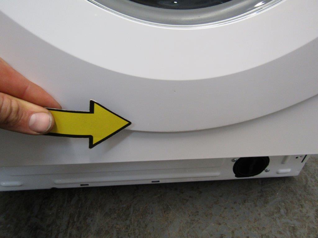 Hotpoint BIWMHG71483UKN Washing Machine 7kg 1400 Integrated White GRADE B