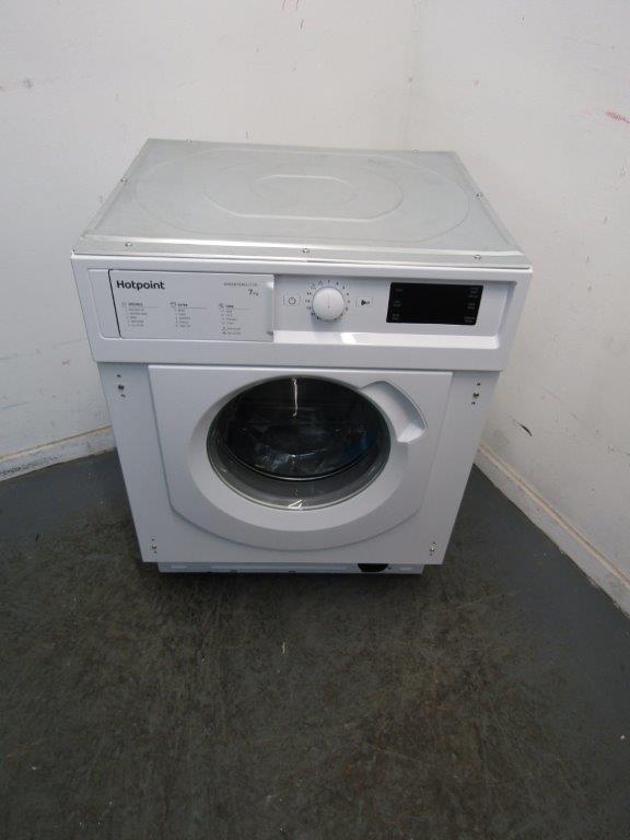 Hotpoint BIWMHG71483UKN Washing Machine 7kg 1400 Integrated White GRADE B