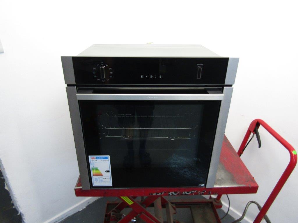 Neff B6ACH7HH0B Single Oven Electric Slide & Hide Wifi Stainless Steel GRADE B