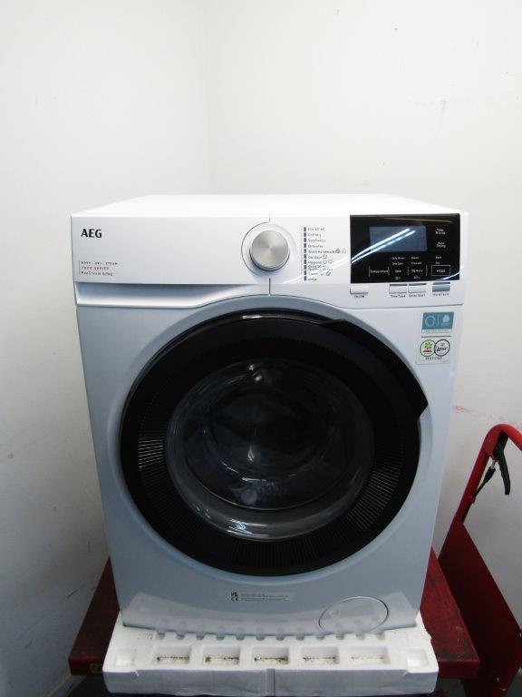 AEG LWR7185M4B Prosteam Washer Dryer 8kg + 5kg 1400 rpm White GRADE A