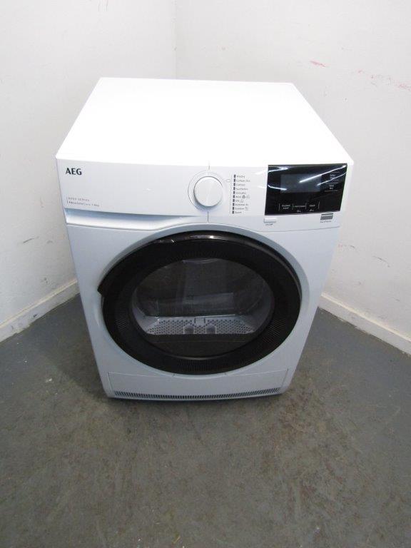 AEG TR818P4B Tumble Dryer 8kg Heat Pump in White GRADE B