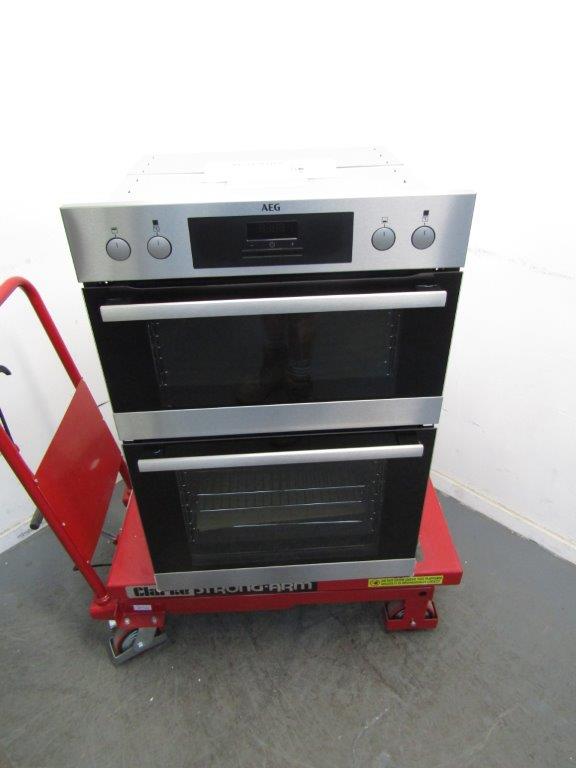 AEG DEB331010M Double Oven Integrated Electric GRADE A