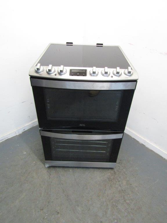 AEG CIB6734ACM Induction Cooker 60cm Electric Stainless Steel REFURBISHED