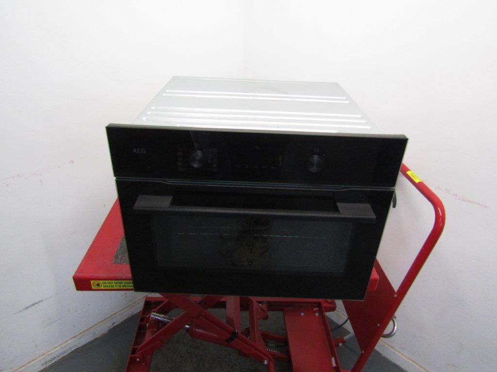 AEG NKK6N501B Combination Microwave and Oven in Black GRADE A