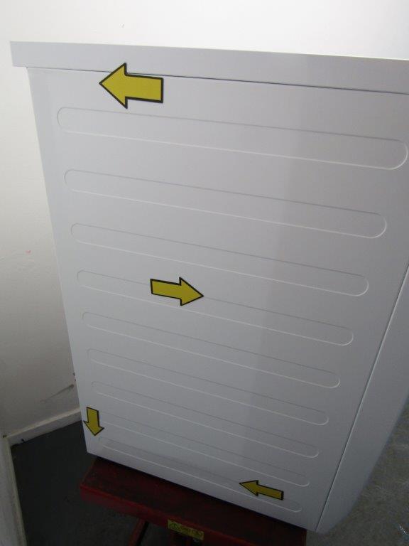 AEG TR739G4B Tumble Dryer 9kg Heat Pump in White GRADE A