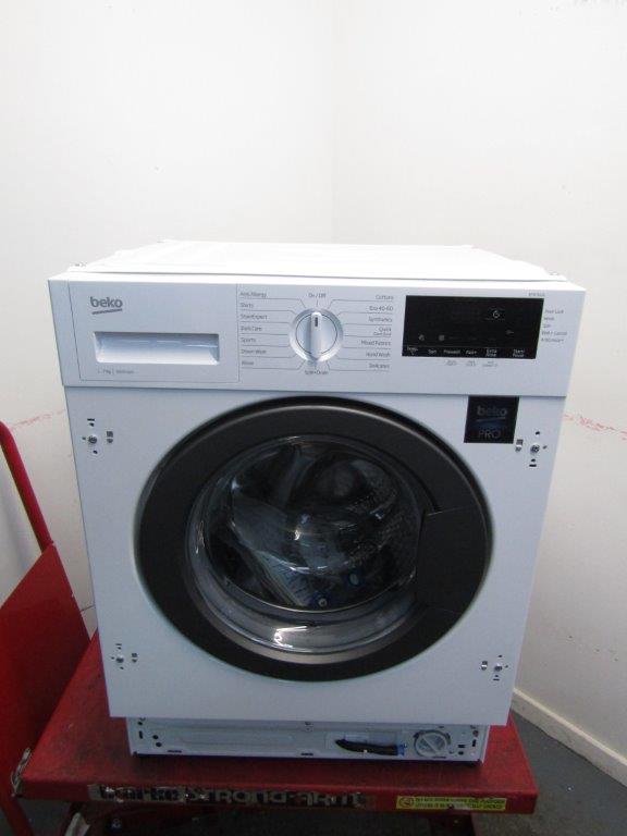 Beko WTIK76121 Washing Machine Fully Integrated 7kg 1600 rpm GRADE A