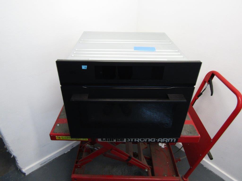 AEG PK9000WT  Combination Oven & Microwave Built in Matt Black. GRADE B