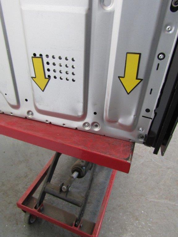 AEG DUB535060M Double Oven Built Under in Stainless Steel Grade A