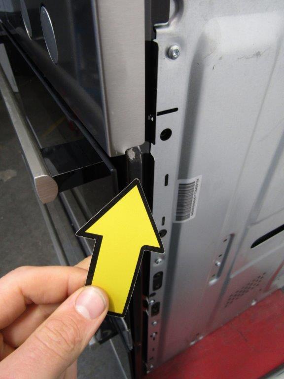 AEG DUB535060M Double Oven Built Under in Stainless Steel Grade A