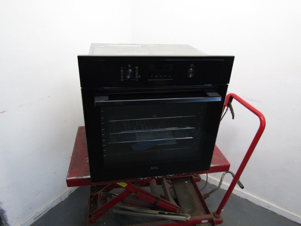 AEG BEX535A61B Single Oven Electric AirFry in Black GRADE A