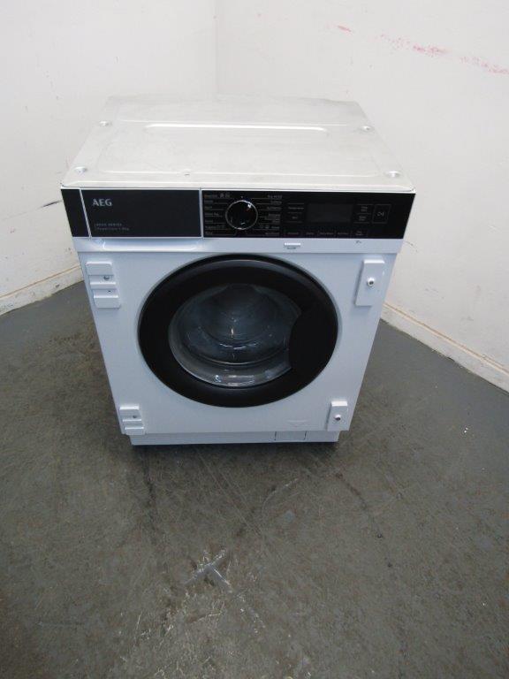 AEG LF8E8436BI Washing Machine Integrated 8kg 1400rpm White GRADE A