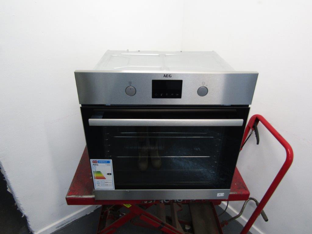 AEG BPS356061M Single Oven Built in Electric  in Stainless Steel GRADE A