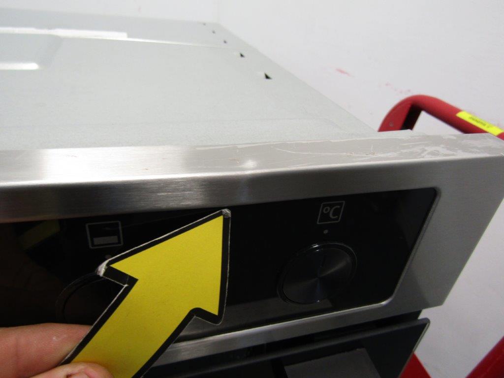 Zanussi ZPCNA4X1 Double Oven Built Under Stainless Steel GRADE A