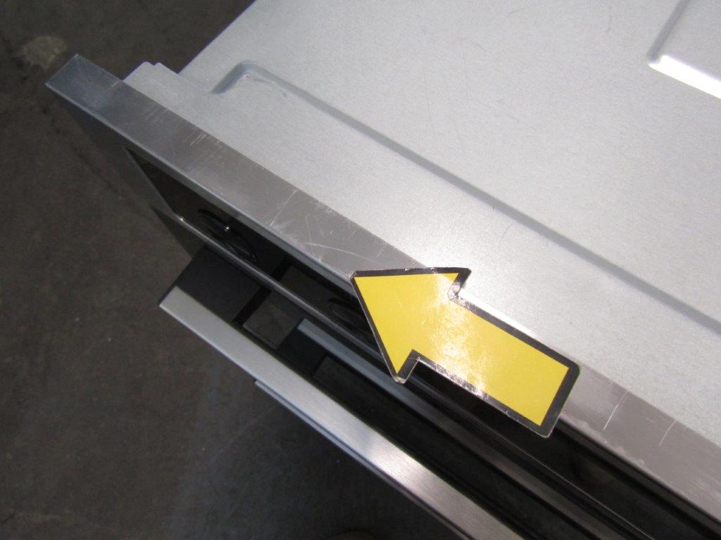 Zanussi ZPCNA4X1 Double Oven Built Under Stainless Steel GRADE A