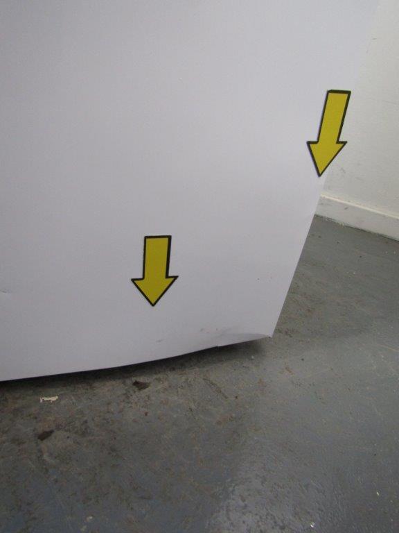 AEG ORK7M391EW 390 Litres E Rated Tall Larder Fridge in White GRADE A