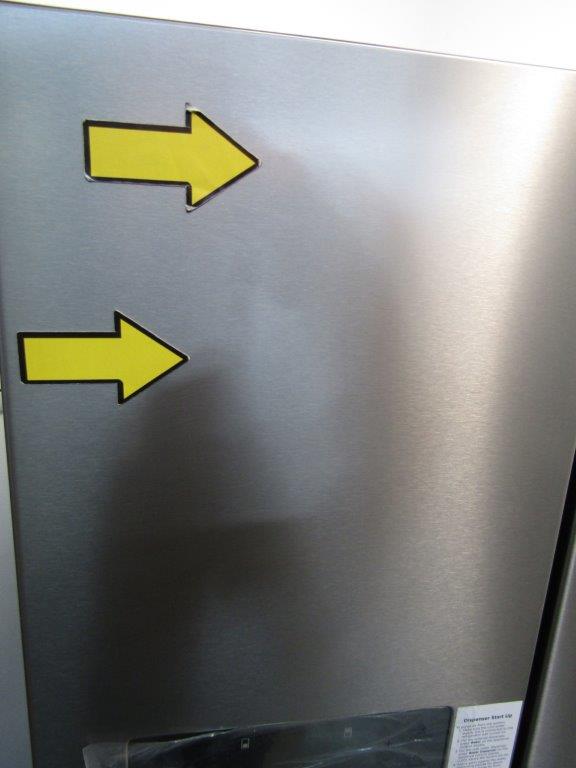 AEG RMB954E9VX Fridge Freezer American Stainless Steel GRADE B