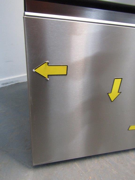 AEG RMB954E9VX Fridge Freezer American Stainless Steel GRADE B