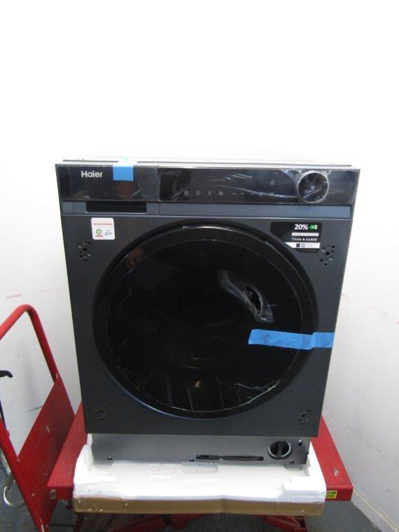 Haier HWB100B14858GUUK Integrated Washing Machine 10kg 1400 rpm Graphite GRADE B