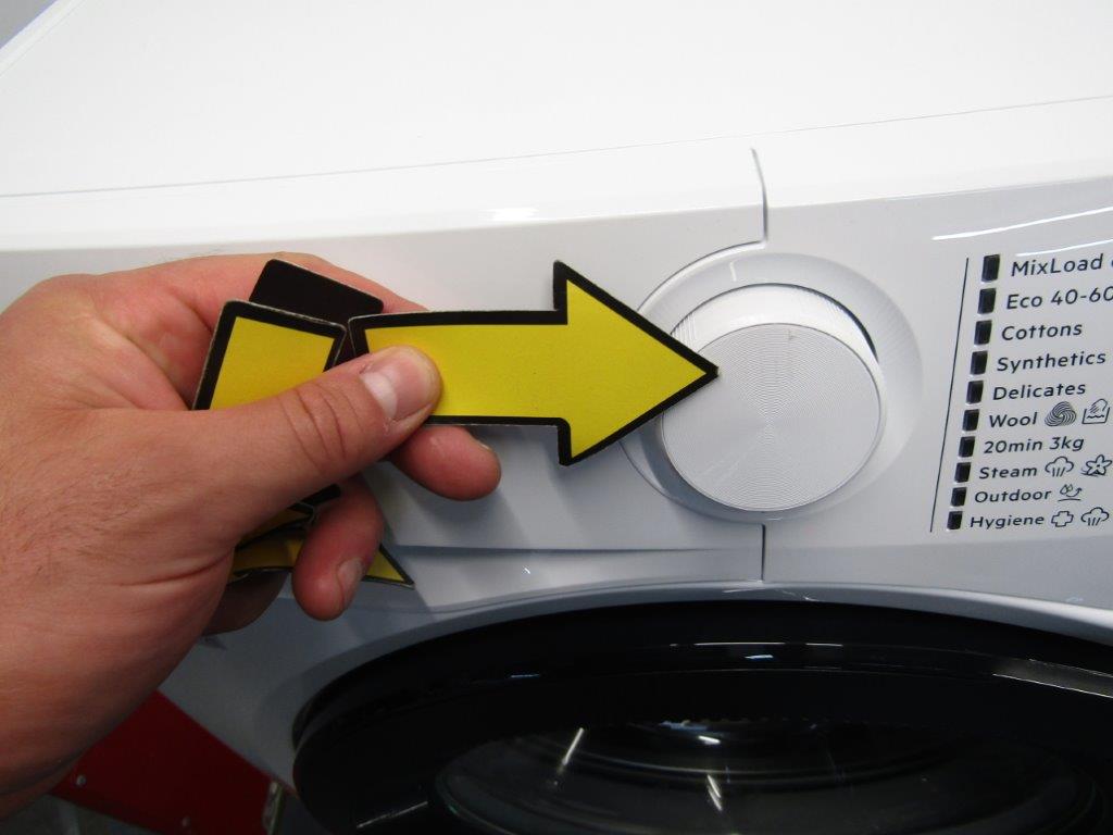 AEG LFR71864B Washing Machine 8kg 1600rpm in White GRADE B
