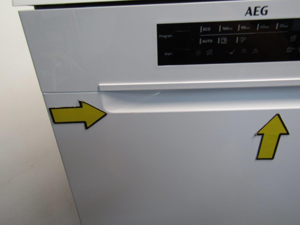 AEG FFB53937ZW Freestanding Dishwasher 60cm AirDry in White GRADE B