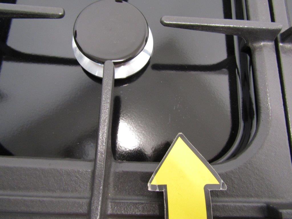Rangemaster Kitchener 90FSD Range Cooker 90cm Dual Fuel in Black GRADE B