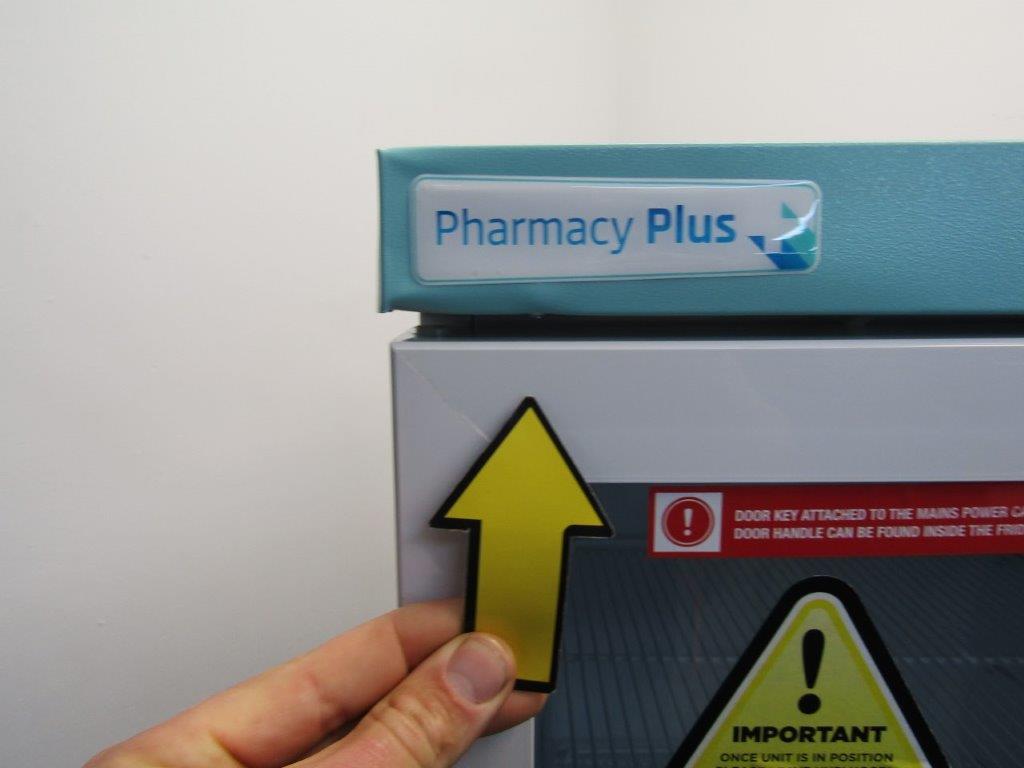 Lec PPGR310BT Pharmacy Fridge 310L Bluetooth Enabled Glass Door GRADE B