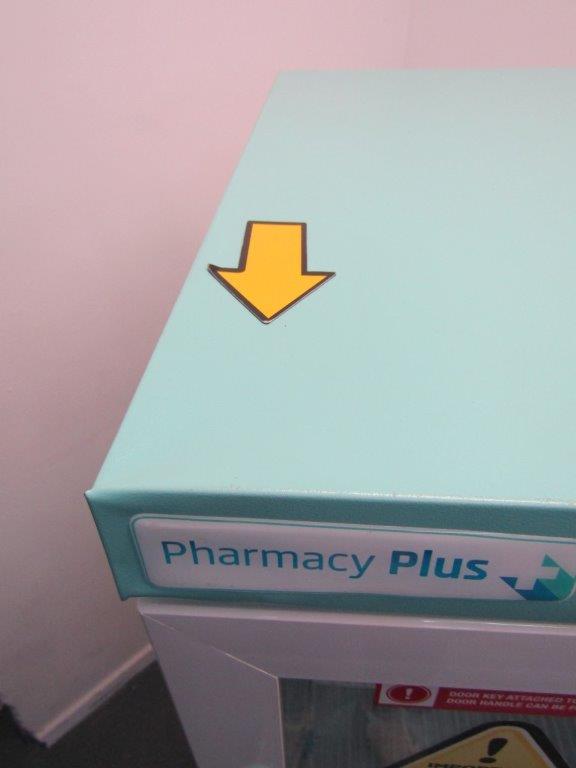 Lec PPGR310BT Pharmacy Fridge 310L Bluetooth Enabled Glass Door GRADE B