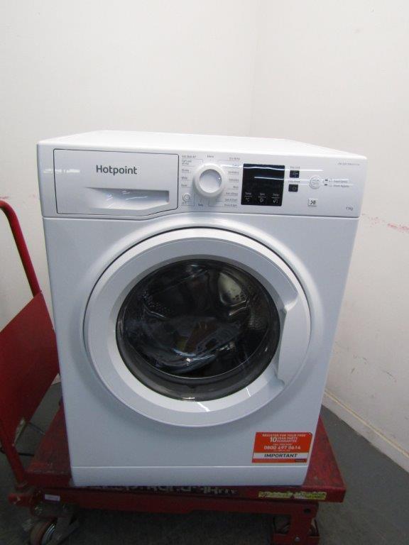 Hotpoint NSWM1146WUK Washing Machine 11kg 1400rpm White GRADE B