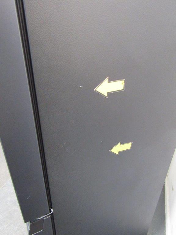 Haier Cube 90 Series 5 HCR5919ENMB 4 Door Fridge Freezer Black GRADE B