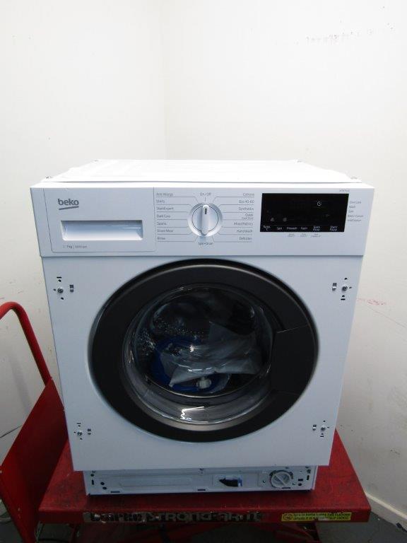 Beko WTIK76121 Washing Machine Fully Integrated 7kg 1600 rpm GRADE B