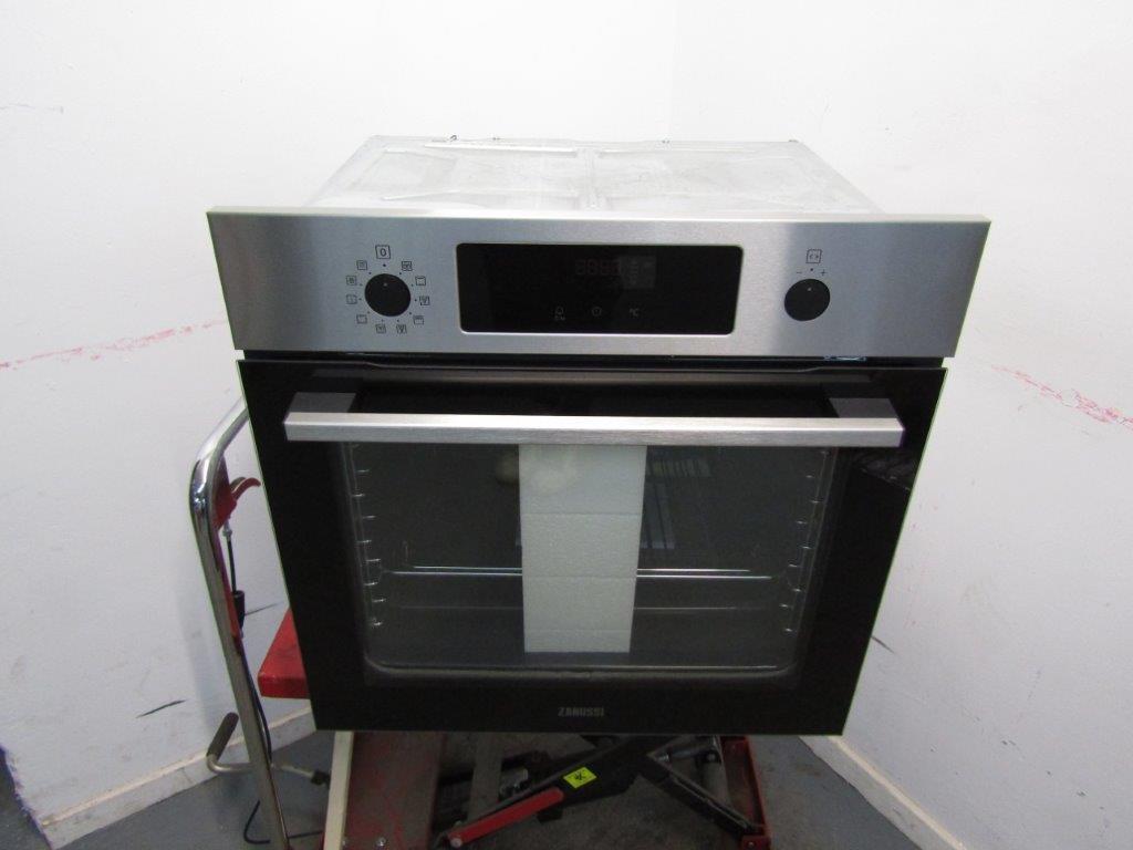 Zanussi ZOPNX6X2 Single Oven Electric Built In Stainless Steel GRADE A