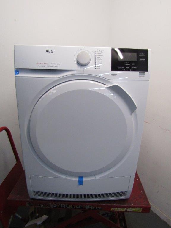 AEG T6DBG720N 7kg Condenser Tumble Dryer White GRADE A