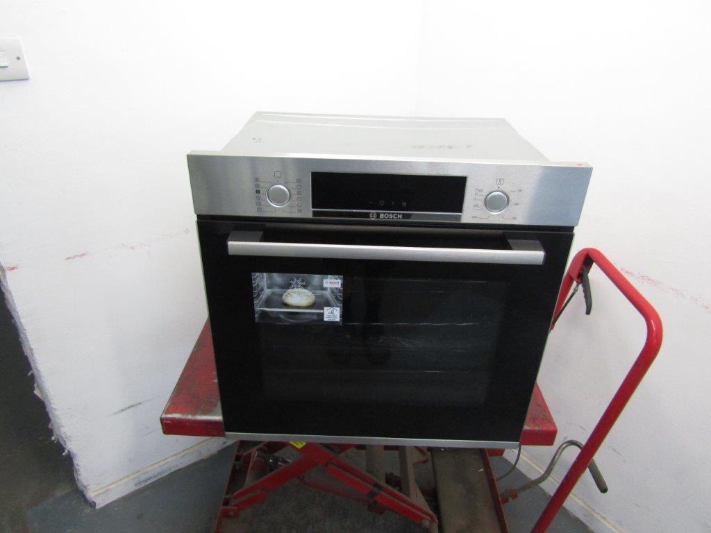 Bosch HRS574BS0B Single Oven Electric Pyrolytic Stainless Steel GRADE B