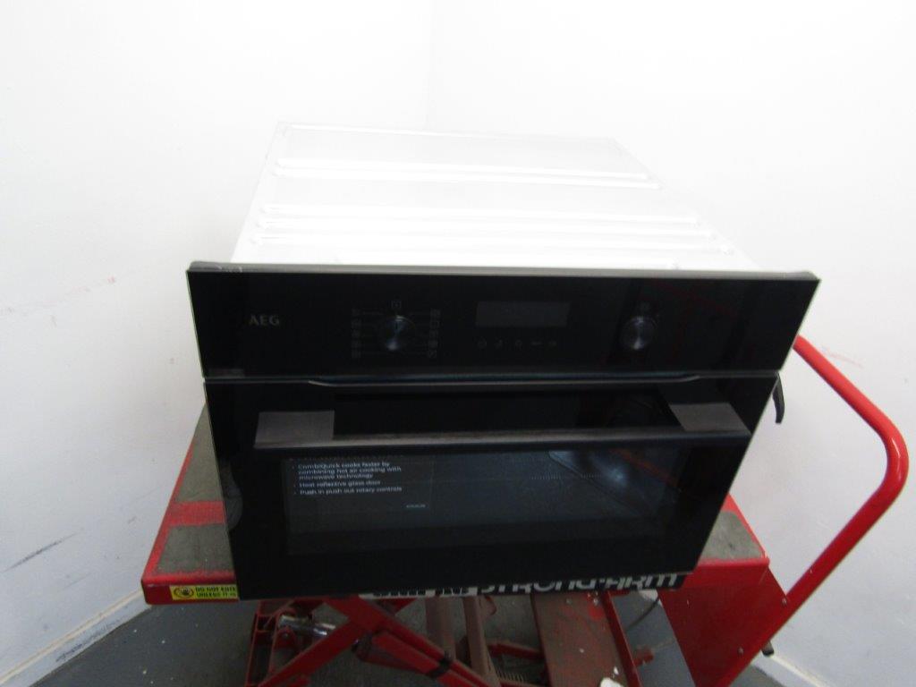 AEG NKK6N501B Combination Microwave and Oven in Black GRADE B