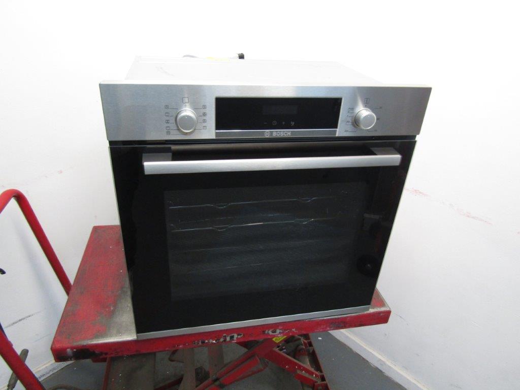 Bosch HBS573BS0B Single Oven Electric Pyrolytic Stainless Steel GRADE A