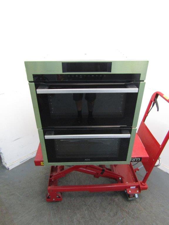 AEG DUE731110M Double Oven Built Under Electric in Stainless Steel GRADE A