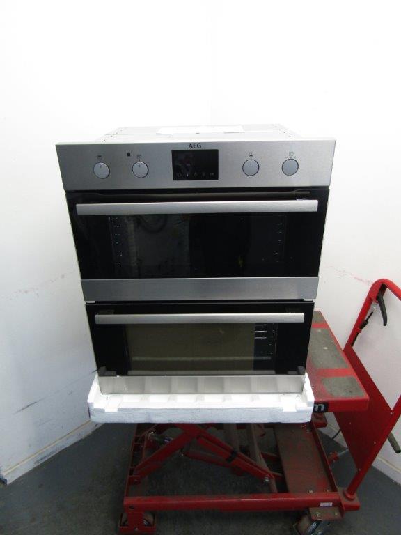 AEG DUB535060M Double Oven Built Under in Stainless Steel GRADE A