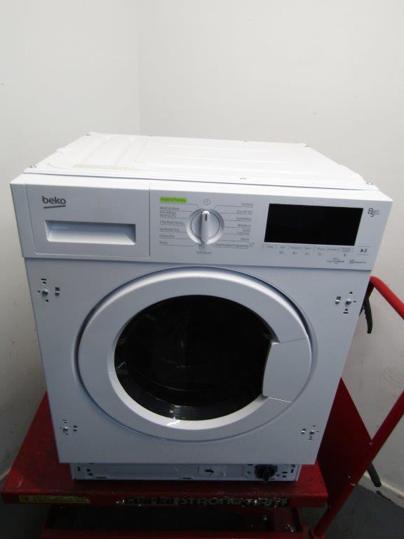 Beko WDIK854451 Washer Dryer Fully Integrated 8kg + 5kg 1400rpm GRADE B