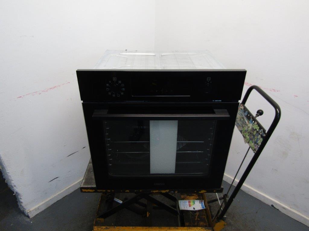 Zanussi ZOPNX6KN Single Oven Electric Built in Black GRADE B