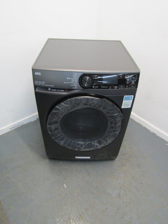 AEG LWR7416U6UD Washer Dryer 10kg 6kg 1600 rpm Black GRADE A